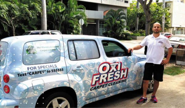 Oxi Fresh Carpet Cleaning Ranks Top on Franchise Business Review