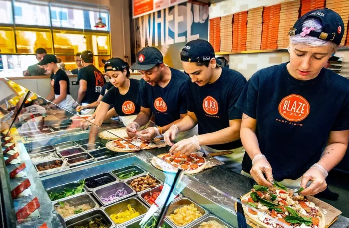 blaze pizza franchise