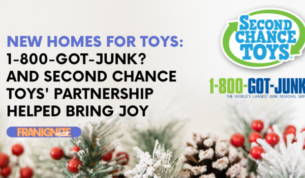 New Homes for Toys: 1-800-GOT-JUNK? Helped Bring Joy