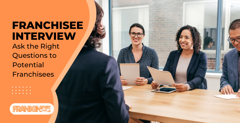 As a franchisor, it's crucial to ask the right questions to potential franchisees. Know your franchisee better with a franchisee interview.