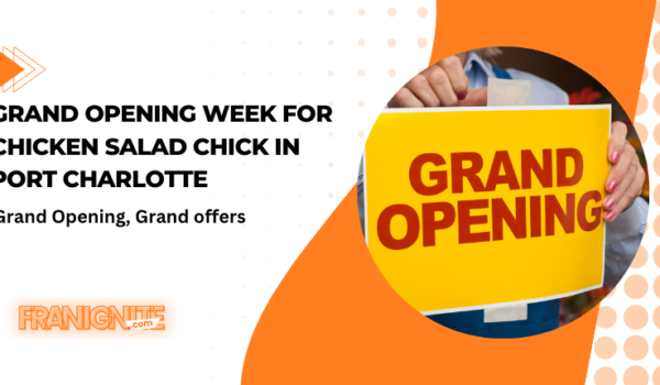 Grand Opening Week for Chicken Salad Chick in Port Charlotte
