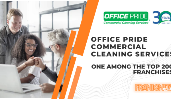 Office Pride Commercial Cleaning Services- One Among the Top 200 Franchises