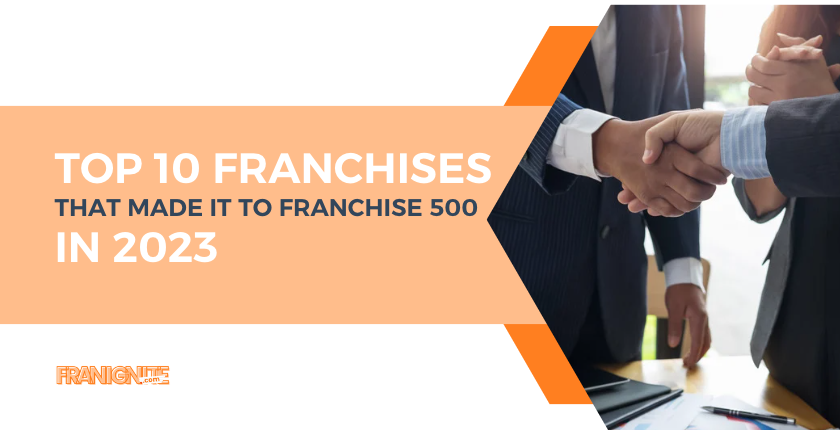 Read more about the article Top Ten Franchises that Made It To Franchise 500 in 2023