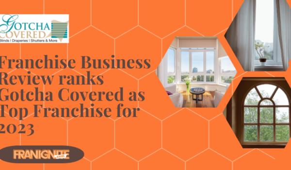 Franchise Business Review ranks Gotcha Covered as Top Franchise for 2023