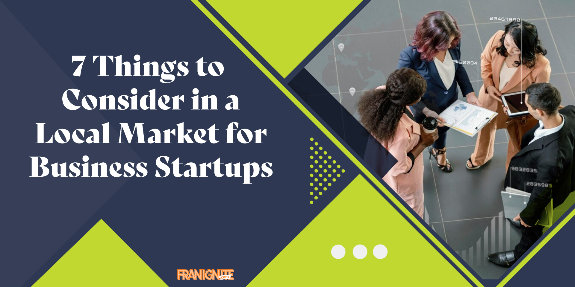 7 Things to Consider in a Local Market for Business Startups