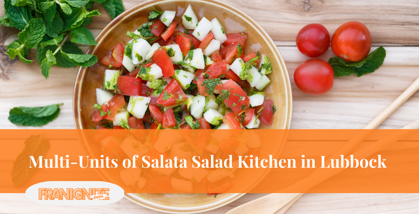 Multi-Units of Salata Salad Kitchen in Lubbock