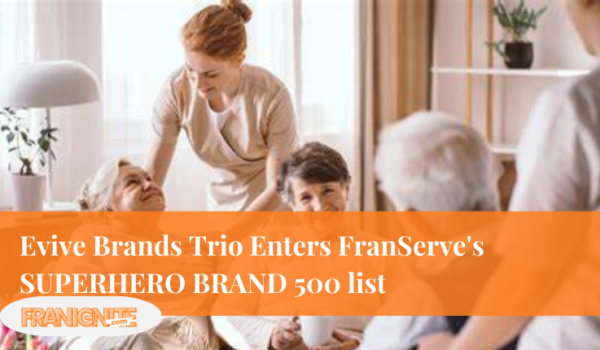 Evive Brands Trio Enters FranServe’s SUPERHERO BRAND 500 list