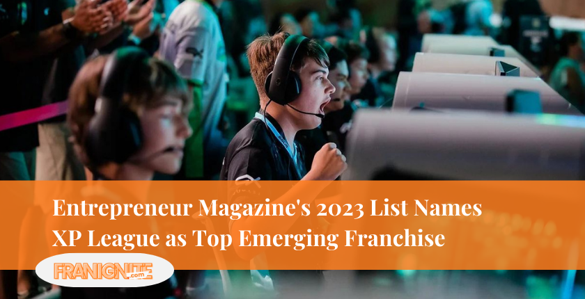 Entrepreneur Magazine's 2023 List Names XP League as Top Emerging Franchise